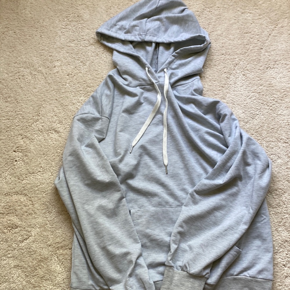 Gray Comfy Hoodie